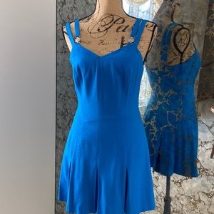 Versace Jeans Collection Blue Dress